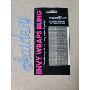 NEW Elegant Touch Envy Wraps Bling - Nail Armour